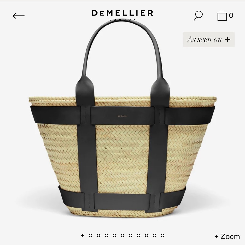 DeMillier London Santorini Maxi tote. Only used once. No damage.